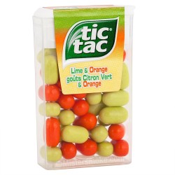 Tic Tac Orange et Citron Vert